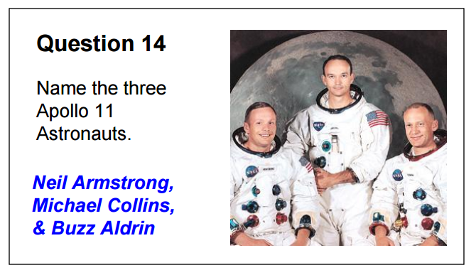 Quiz, Quiz, Trade – Apollo Missions – Middle School Science Lessons