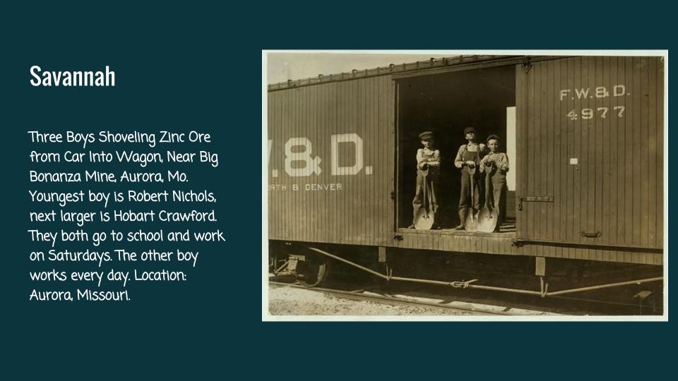 Photographs by Lewis Hine - Examples 2016